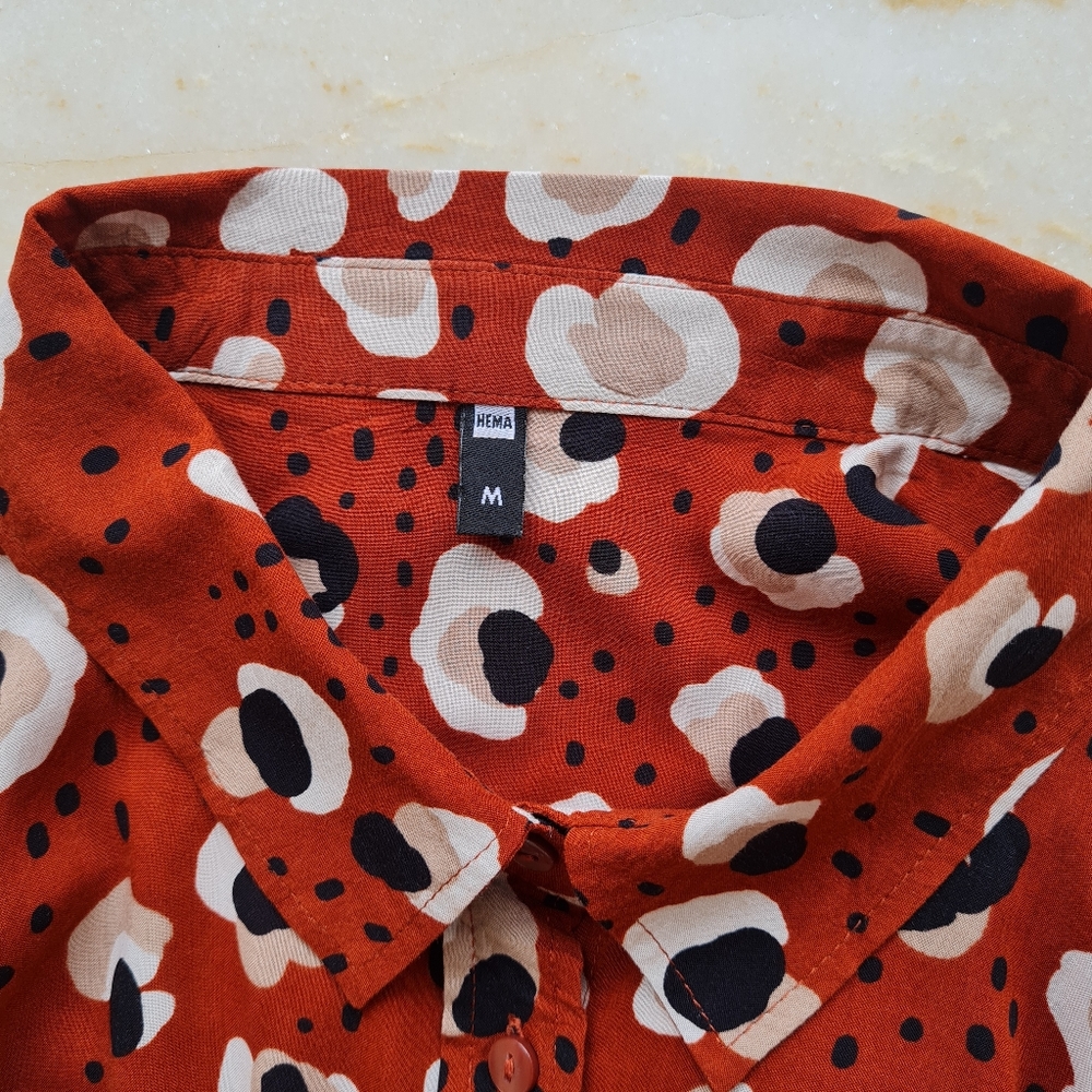 Size- M, HEMA printed shirt for women - Picture 5 of 5